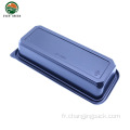 RECTANGE FOOD SAFE SAFE BOX CONTERITEUR PLASTIQUE DÉPOSITIQUE